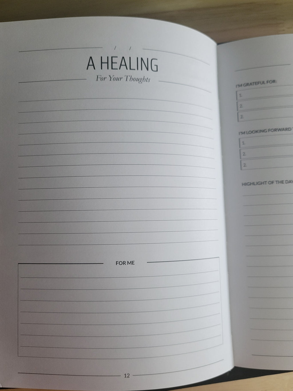 Thought Keeper Guided Journal