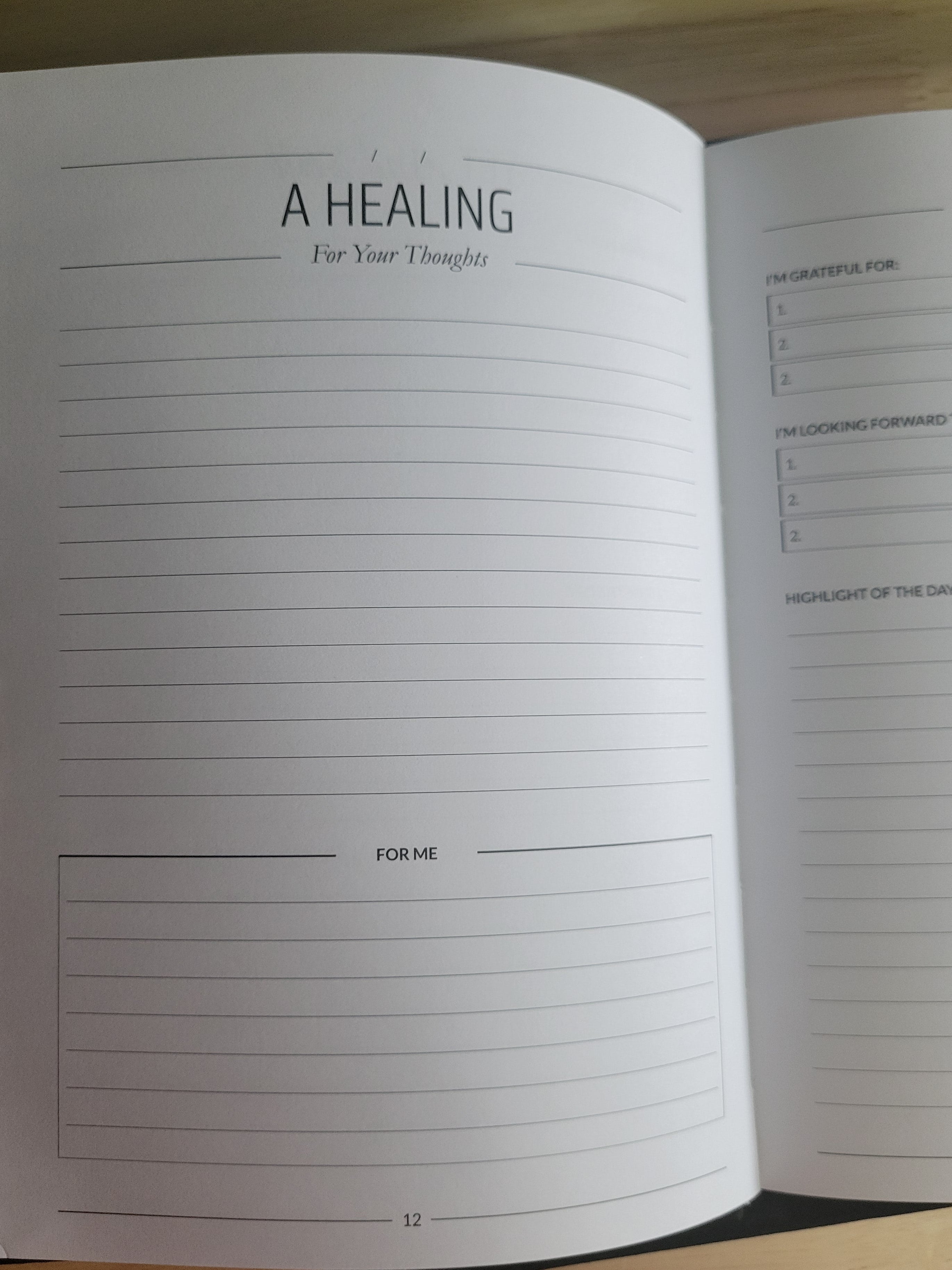 Thought Keeper Guided Journal