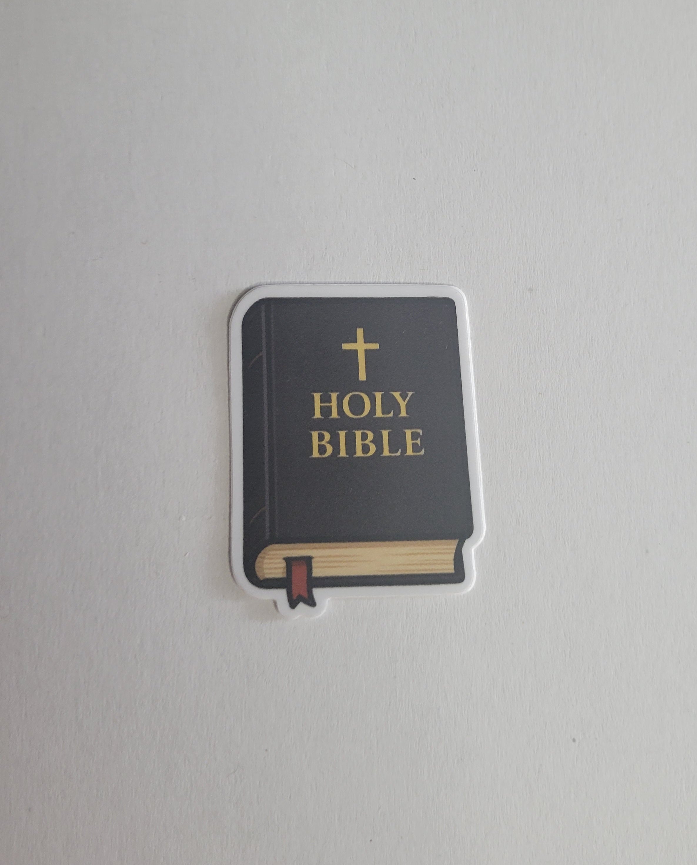 Holy Bible 2" Vinyl Sticker
