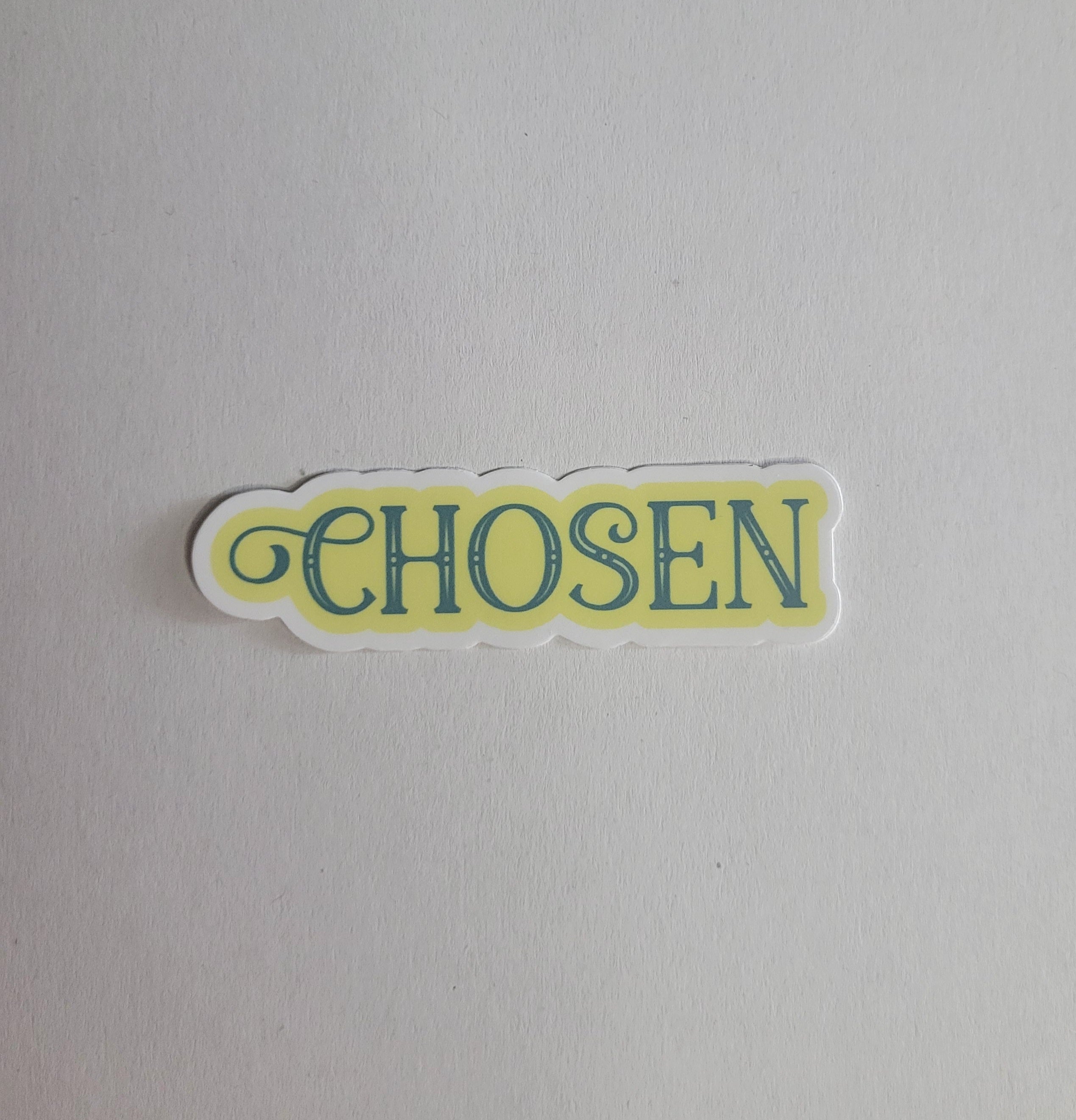 Chosen 3x1 Vinyl Sticker