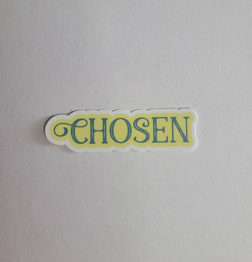 Chosen 3x1 Vinyl Sticker