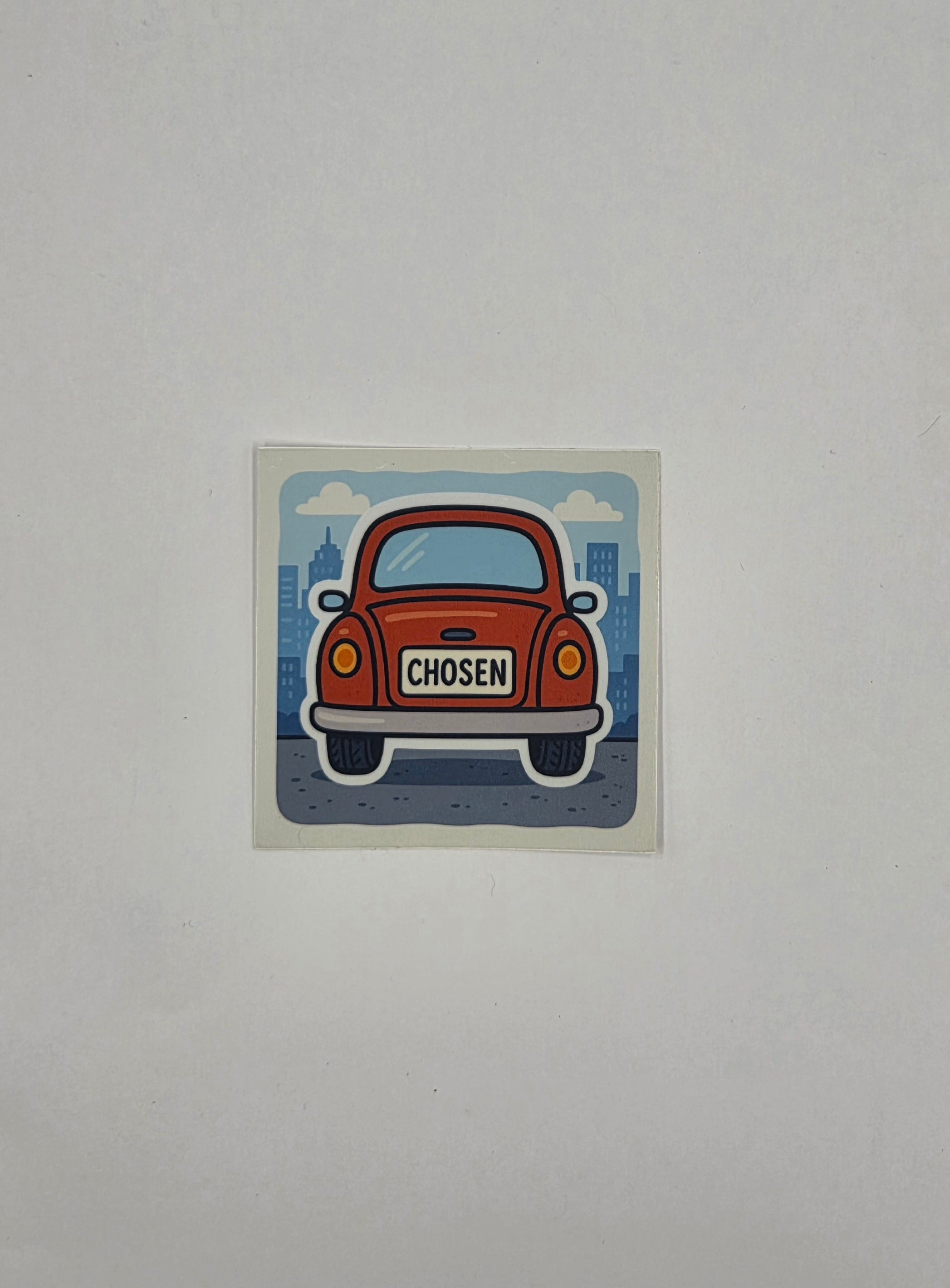 Chosen Car 3" Vinyl Sticker