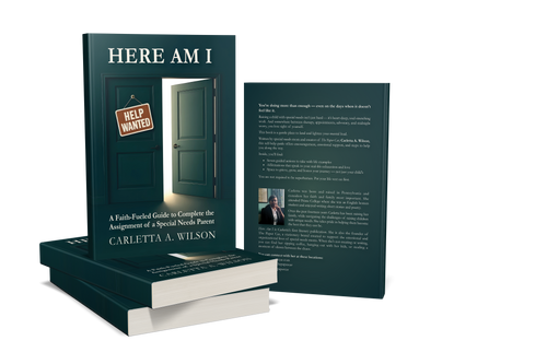 Here Am I | Christian Book for Moms of Children with Special Needs | Caregiver Encouragement
