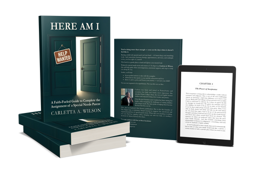 Here Am I | Christian E-Book for Moms of Children with Special Needs | Caregiver Encouragement