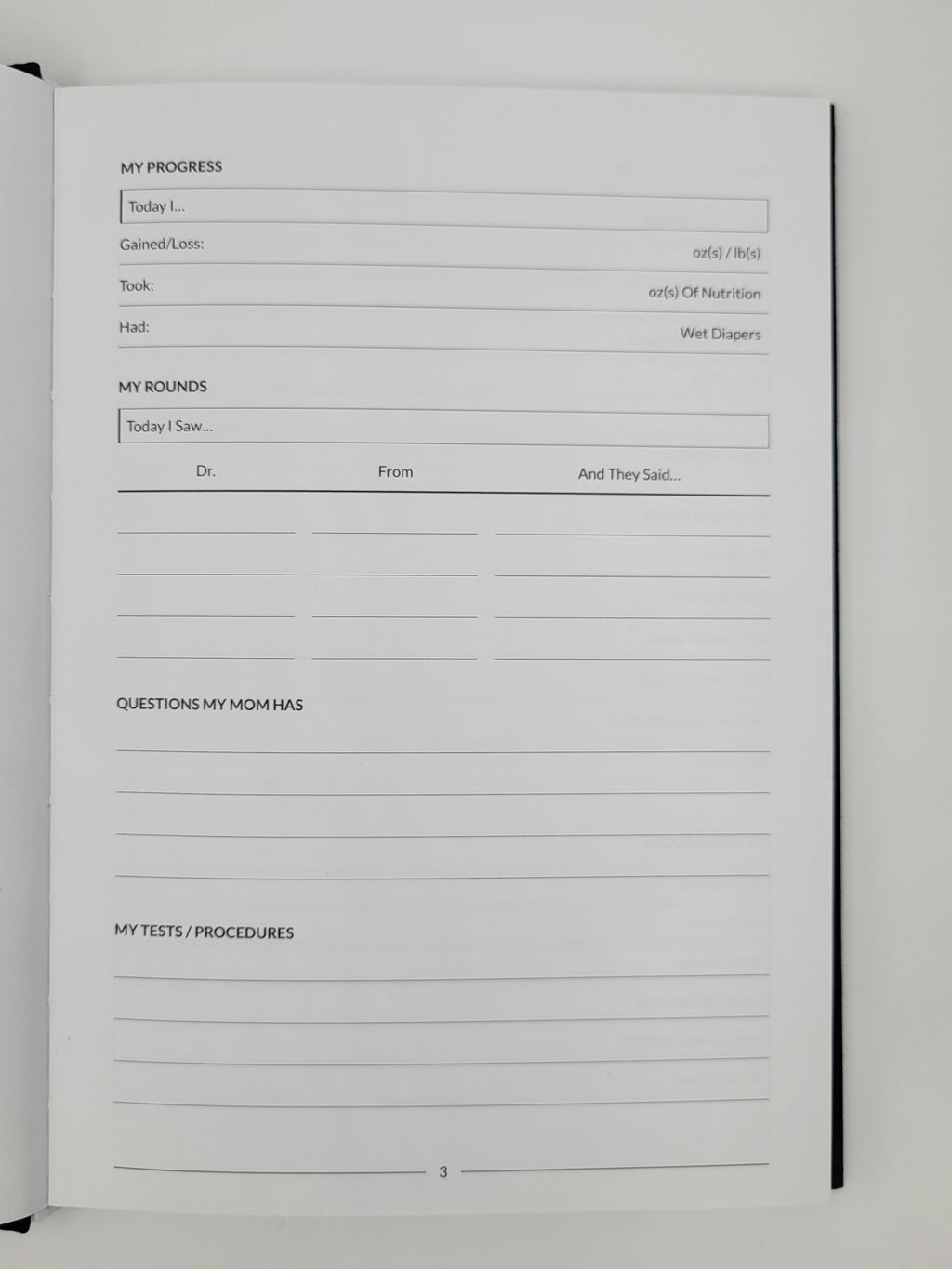 Mini Keeper NICU Tracker