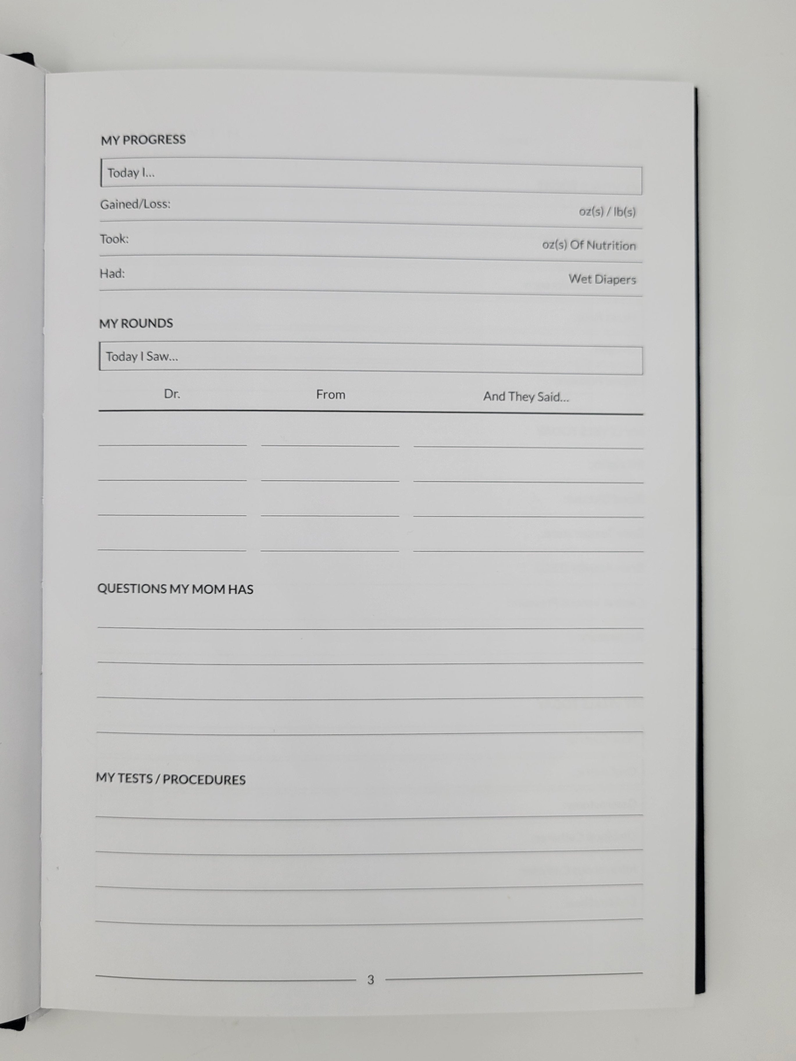 Mini Keeper NICU Tracker