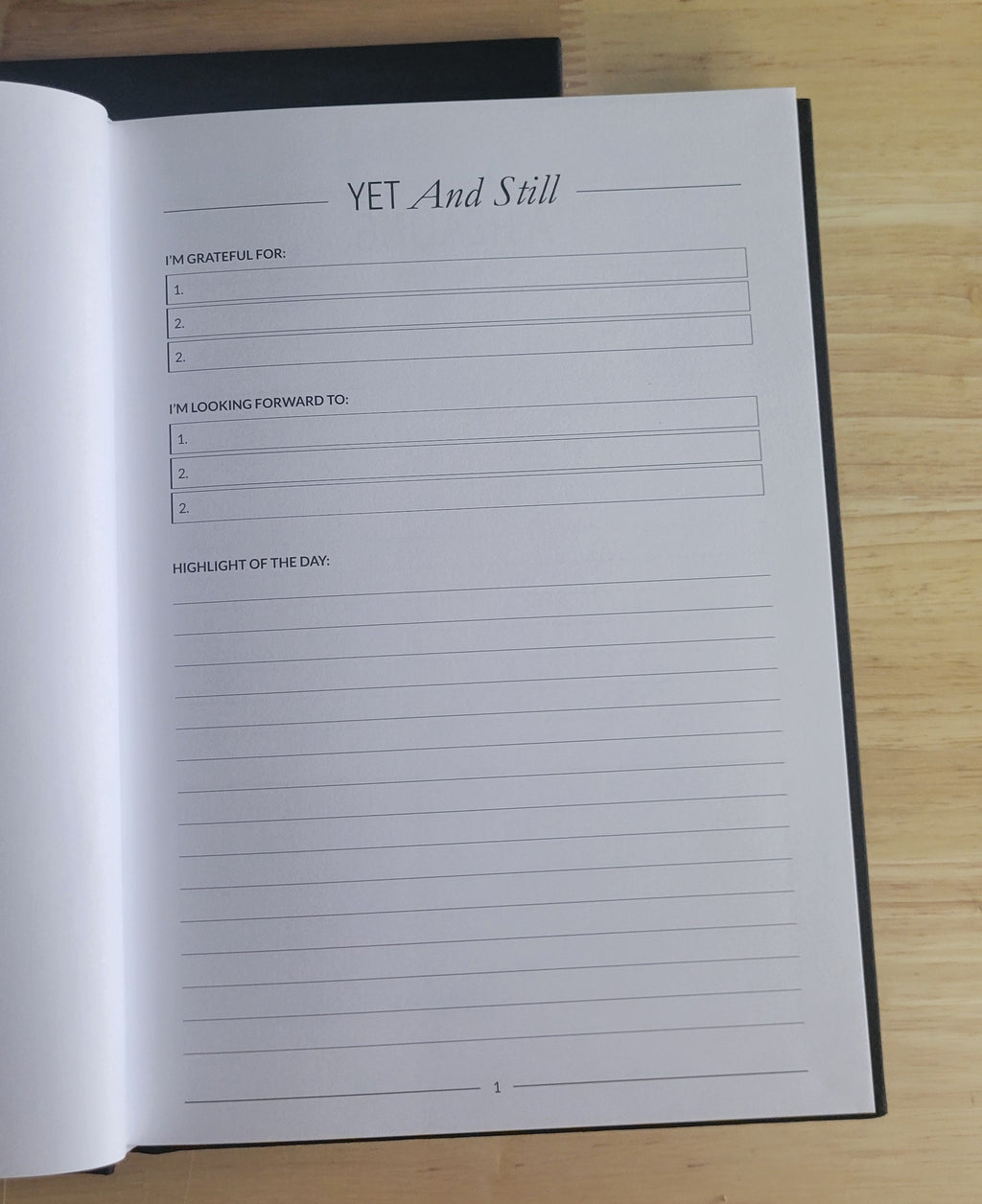 Thought Keeper Guided Journal