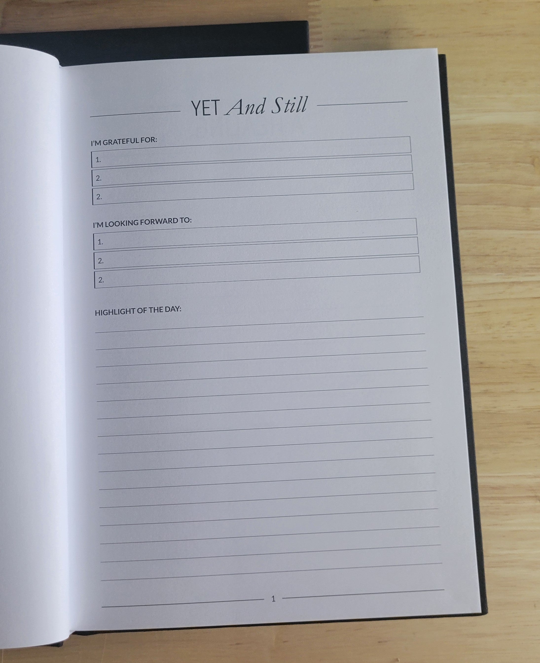 Thought Keeper Guided Journal