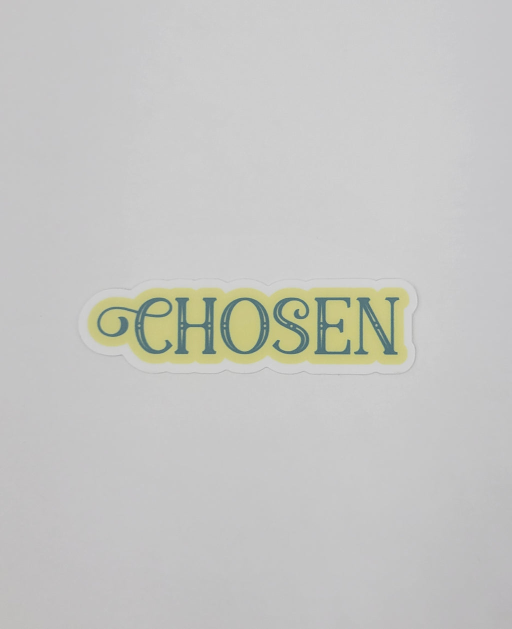 Chosen 3x1 Vinyl Sticker