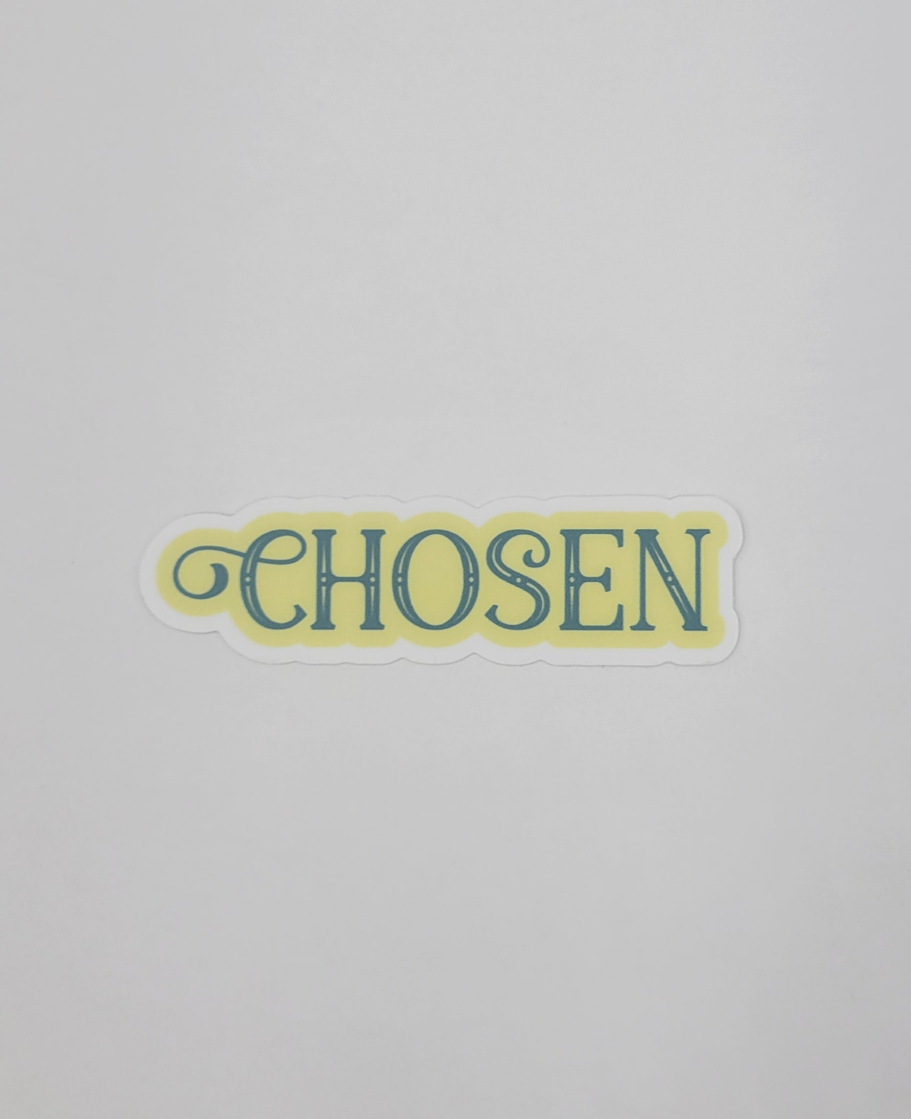 Chosen 3x1 Vinyl Sticker